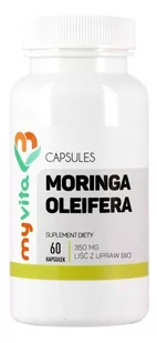 MyVita Moringa Oleifera 400mg/60 kapsułek M106 - Suplementy naturalne - miniaturka - grafika 1