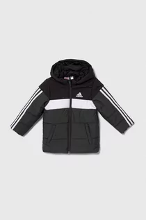 Kurtki i płaszcze dla dziewczynek - adidas kurtka dziecięca kolor czarny - grafika 1