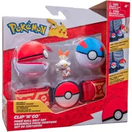 Figurki dla dzieci - JAS POKEMON CLIP N go Pas Scorbunny W12 - miniaturka - grafika 1