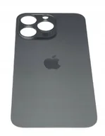 Części serwisowe do telefonów - Klapka tylna obudowa do apple iPHONE 15 PRO szary/grafitowy BIG HOLE - miniaturka - grafika 1