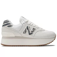 Buty sportowe damskie - Buty New Balance WL574ZDD - beżowe - miniaturka - grafika 1