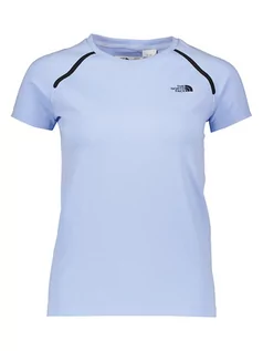Koszulki sportowe damskie - The North Face Koszulka sportowa "Fast Hike" w kolorze błękitnym - grafika 1