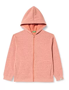 United Colors of Benetton Chłopięca bluza z kapturem z długim rękawem, ceglany czerwony 9p4, 122 - Bluzy dla chłopców - miniaturka - grafika 1
