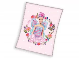 Darymex Koc polarowy 110x140 BARBIE KOC/110X140/BARB203060 - Koce - miniaturka - grafika 1