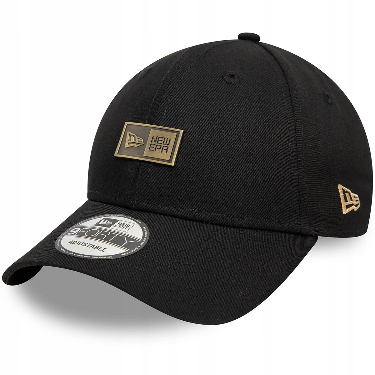 New Era czapka z daszkiem Badge 9forty czarny rozmiar uniwersalny