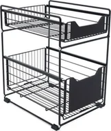 Półki do kuchni - GreatDEshop2021 Teleskopowa półka kuchenna 2 poziomy - miniaturka - grafika 1