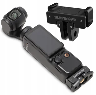 Mocowanie Uchwyt Szybkozłączka Na Gopro I Gwint 1/4" Do Dji Osmo Pocket 3 / Op-3-ad824-d - Akcesoria do kamer sportowych Mocowanie Uchwyt Szybkozłączka Na Gopro I Gwint 1/4" Do Dji Osmo Pocket 3 / Op-3-ad824-d - Akcesoria do kamer sportowych - miniaturka - grafika 1