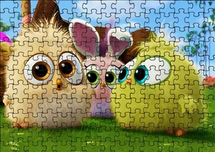 Puzzle Układanka 24 el : Angry Birds + Woreczek Z Nadrukiem - Puzzle - miniaturka - grafika 1