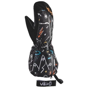 Rękawice narciarskie dziecięce Viking Snoppy, jednopalczaste z PrimaLoft - Rękawice narciarskie - miniaturka - grafika 1