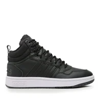 Sneakersy męskie - Sneakersy adidas Hoops 3.0 GZ6679 Czarny - miniaturka - grafika 1