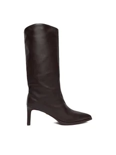 GINO ROSSI Kozaki EO-SLT2636-1203-3R Brązowy - Kozaki damskie - miniaturka - grafika 1