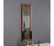 Lustra - Lustro ścienne BOSS 90x30 cm brąz - miniaturka - grafika 1