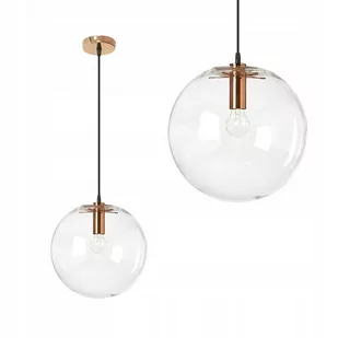 TooLight TooLight Lassi Rose lampa wisząca przezroczysty różowe złoto OSW00131 - Lampy sufitowe - miniaturka - grafika 1