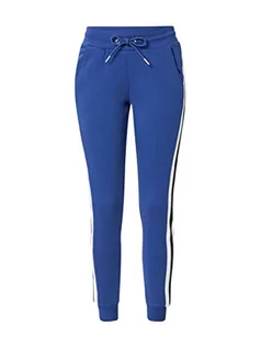 Spodnie damskie - Damskie spodnie dresowe Urban Classics, Niebieski/Biały/Czarny, 4XL - grafika 1