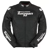 Odzież motocyklowa - Furygan Atom Vented EVO Amerykańska Męska, Noir-Blanc, XL - miniaturka - grafika 1