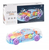 Zabawki interaktywne dla dzieci - INTERAKTYWNE AUTKO SAMOCHÓD JEŹDZI GRA ŚWIECI ZABAWKA DLA DZIECI - miniaturka - grafika 1