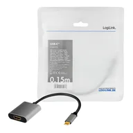 Adaptery i przejściówki - LogiLink USB 3.2 USB-C - HDMI CUA0103 - miniaturka - grafika 1