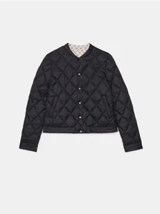 Mohito - Dwustronna kurtka - czarny - Kurtki damskie - miniaturka - grafika 1