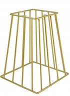 Meble modułowe i akcesoria - Noga metalowa, złota do stołu 48 cm, pręt 8 mm - miniaturka - grafika 1