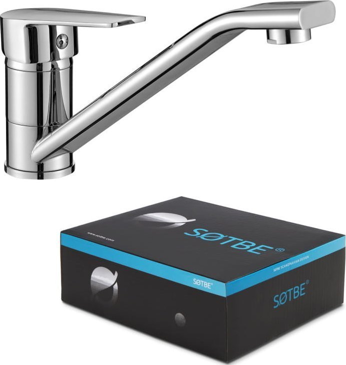 SOTBE Bateria umywalkowa Mardola stojąca chrom MAR-K-40201831-umywalka