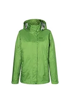 Kurtki damskie - Marmot Kobiety Wm's PreCip Eco Jacket S22, Wodoodporna kurtka przeciwdeszczowa, oddychający płaszcz przeciwdeszczowy z kapturem, lekka wiatrówka hardshell na wędrówki, Forest Green, L - miniaturka - grafika 1