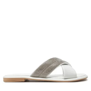 Klapki Marco Tozzi 2-27123-42 Biały - Klapki i japonki damskie - miniaturka - grafika 1