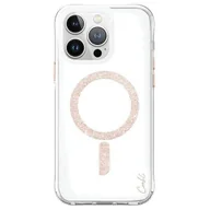 Etui i futerały do telefonów - UNIQ etui Coehl Glace iPhone 15 Pro Max 6.7" Magnetic Charging różowo-złoty/rose gold - miniaturka - grafika 1