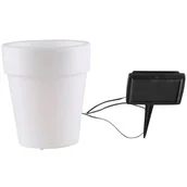 Żarówki LED - Polux DONICZKA Biała Lampka solarna 315601 315601 - miniaturka - grafika 1