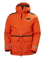 Kurtki i kamizelki sportowe męskie - Helly Hansen Kurtka funkcyjna "Patrol" w kolorze pomarańczowym - miniaturka - grafika 1