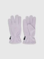 Rękawiczki dla dzieci - 4F Rękawiczki polarowe dziecięce - fioletowe L/XL - miniaturka - grafika 1