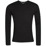 Koszulki sportowe męskie - Męska koszulka Zulu Merino 240 Long Rozmiar: M / Kolor: czarny - miniaturka - grafika 1