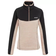 Bluzy sportowe damskie - Bluza damska Regatta Womens Hepley Rozmiar: XL / Kolor: czarny/beżowy - miniaturka - grafika 1