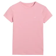 Koszulki sportowe damskie - Koszulka damska 4F Tshirt F2255 Rozmiar: M / Kolor: różowy - miniaturka - grafika 1