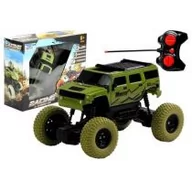 Zabawki zdalnie sterowane - LEANToys Auto Zdalnie Sterowane Jeep R/C 1:18 Zielone 4401 - miniaturka - grafika 1