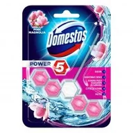 Środki do WC - Domestos Power 5 Pink Magnolia Kostka zapachowa do toalet 55g 8710908879128 - miniaturka - grafika 1