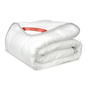 Kołdry - Kołdra Antyalergiczna Haftowana Całoroczna Silikon 200X220 Cm Biała - miniaturka - grafika 1