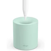 Etui na długopisy i pióra - ELAGO Silikonowy stojak/uchwyt na ołówek Apple i dowolny rysik do tabletu, Miętowy - miniaturka - grafika 1