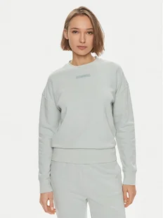 Calvin Klein Bluza Micro Logo K20K206630 Zielony Regular Fit - Bluzy damskie - miniaturka - grafika 1