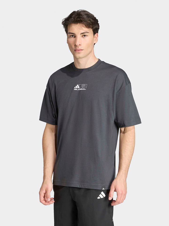 adidas Koszulka sportowa w kolorze antracytowym