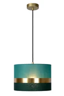 Lampy sufitowe - Lucide Extravaganza Tusse 10409/01/33 lampa wisząca zwis 1x40W E27 zielona - miniaturka - grafika 1