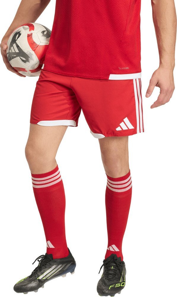 Spodenki męskie adidas Tiro 26 Competition Match czerwono-białe KA6179 S