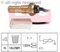 Czujniki - Czujnik temperatury wody FACET 1.830.250 ERR6397 - miniaturka - grafika 1