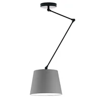 Lampy sufitowe - Plafon na ruchomym ramieniu w stylu skandynawskim JUMA - miniaturka - grafika 1