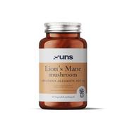 Witaminy i minerały dla sportowców - UNS Lion's Mane Mushroom Soplówka Jeżowata 400mg 60vegcaps - miniaturka - grafika 1