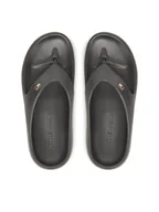 Klapki i japonki damskie - Tommy Hilfiger Japonki Th Comfort Beach Sandal FW0FW08522 Szary - miniaturka - grafika 1