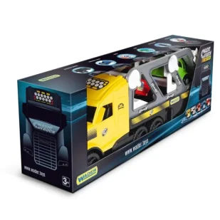 Magic Truck Action z autkami retro - WADER - Samochody i pojazdy dla dzieci - miniaturka - grafika 1
