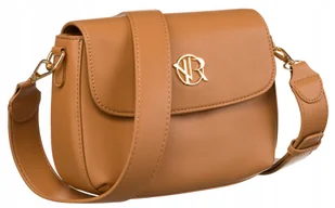 damska torebka na ramię listonoszka mała pojemna z klapą - Torebki damskie - miniaturka - grafika 1