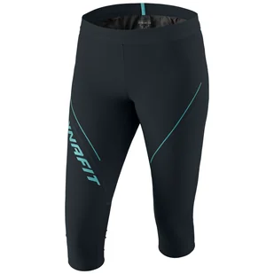 Legginsy damskie 3/4 Dynafit Alpine 2 W 3/4 Tights Rozmiar: S / Kolor: czarny/niebieski - Spodnie sportowe damskie - miniaturka - grafika 1