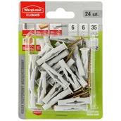 Wkręty - Kołek uniwersalny 6 x 45 mm 24 szt. Wkręt-met - miniaturka - grafika 1