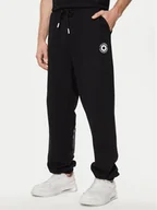 Spodnie sportowe męskie - KARL LAGERFELD Spodnie dresowe 705097 542930 Czarny Regular Fit - miniaturka - grafika 1